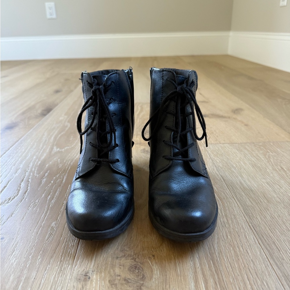Clarke’s Lace-Up Ankle Boots